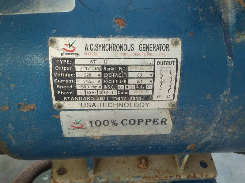 7.5 KVA Single Phase Generator 4