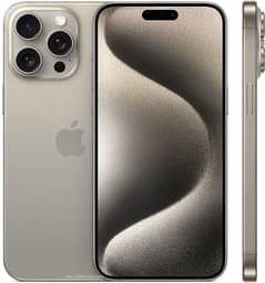 iPhone 15 pro max Natural titanium (256 GB)