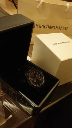 Almost brand new Emporio Armani watch 0