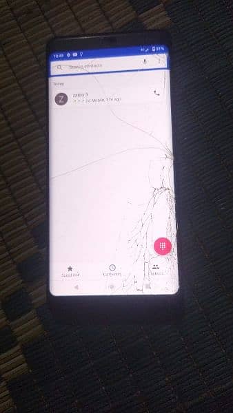 Sony xz3 PTA official approved 4/64 just vlass crack 2