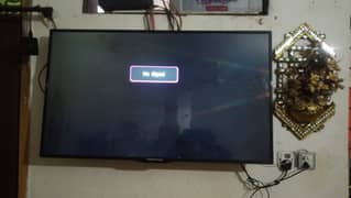 50' analog led tv with android tv box