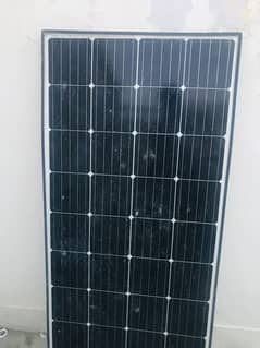 150 watt Solar panels. Two panels with iron stands