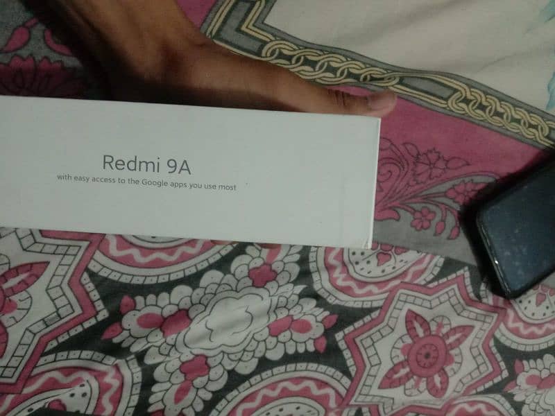Redmi 9A for sale with box 9