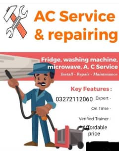 Ac repair/Split Ac repairing services/Ac maintance services in karachi 0