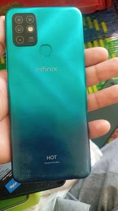 infinix hot 10 with baks 4/128 price 22000
