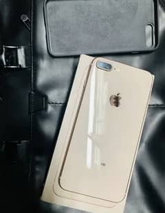 iPhone 8 plus golden water pack with box 64gb