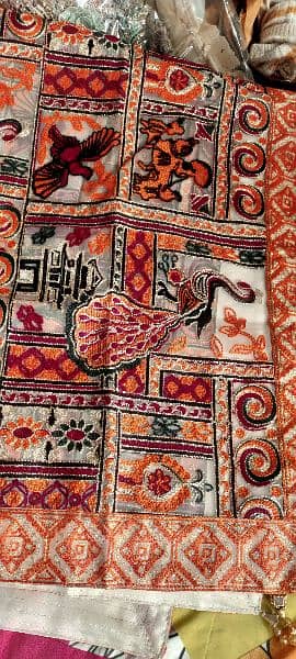 benazir shawl design from lahore 2