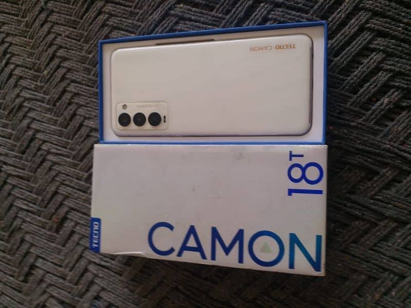techno camon 18t 10by10 with box & all accesries 3