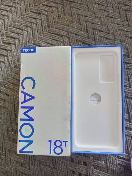 techno camon 18t 10by10 with box & all accesries 4