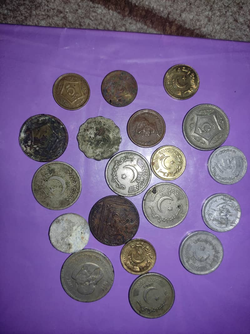 Pakistani old coins 1