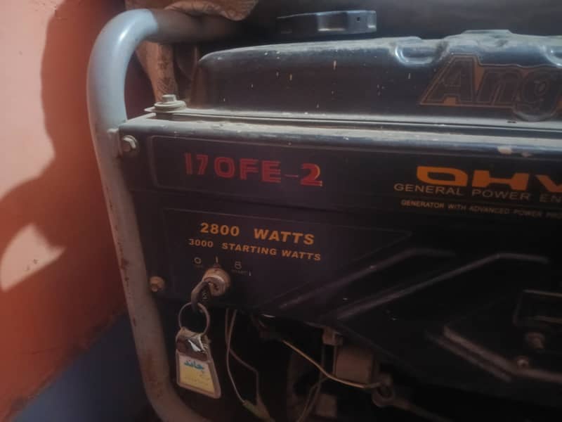 3000 watt angel Generator In very lush condition For sale. 2