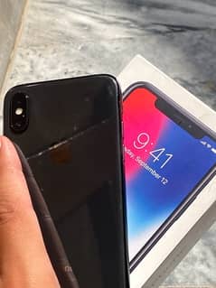Iphone X pta approved 80 battery face id off all ok