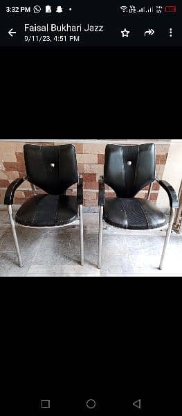 Executive Metallic Chairs 1