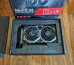 MSI Mech AMD Radeon RX 5500XT 8GB Graphics Card in Excellent Condition