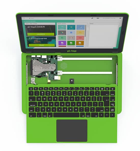 New pi-top laptop launched: hands on with the new pi-top computer 2