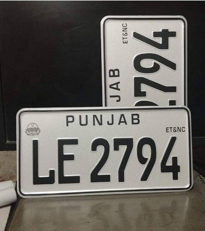 Number plate/ name plate / steel And led Mashallah/ Ss latter/ neon si 5