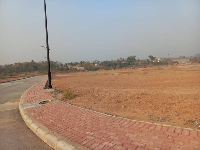 Sector P 19 Marla Road 1 Back Open Boulevard and Possession Utility Charges Paid, 3 Side Open Sunfacing Heighted Location Extraland Plot For Sale 7