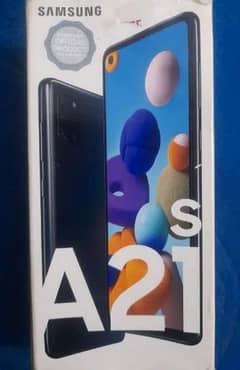 Samsung A21s 4/128 complete box dual sim offical pta