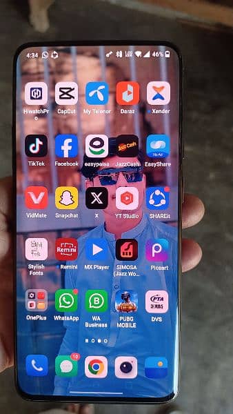 OnePlus 7pro 8+5/256 PTA approved penal ma chapa ha no open  All ok 2