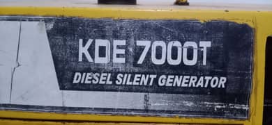 KDE 7000T Diesel Silent Generator 0