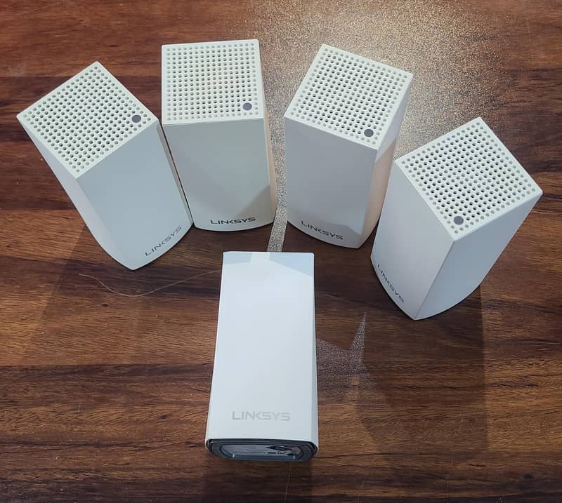 Linksys WHW01 Velop AC1300 WiFi Router-pack of 3 (Branded used) 8