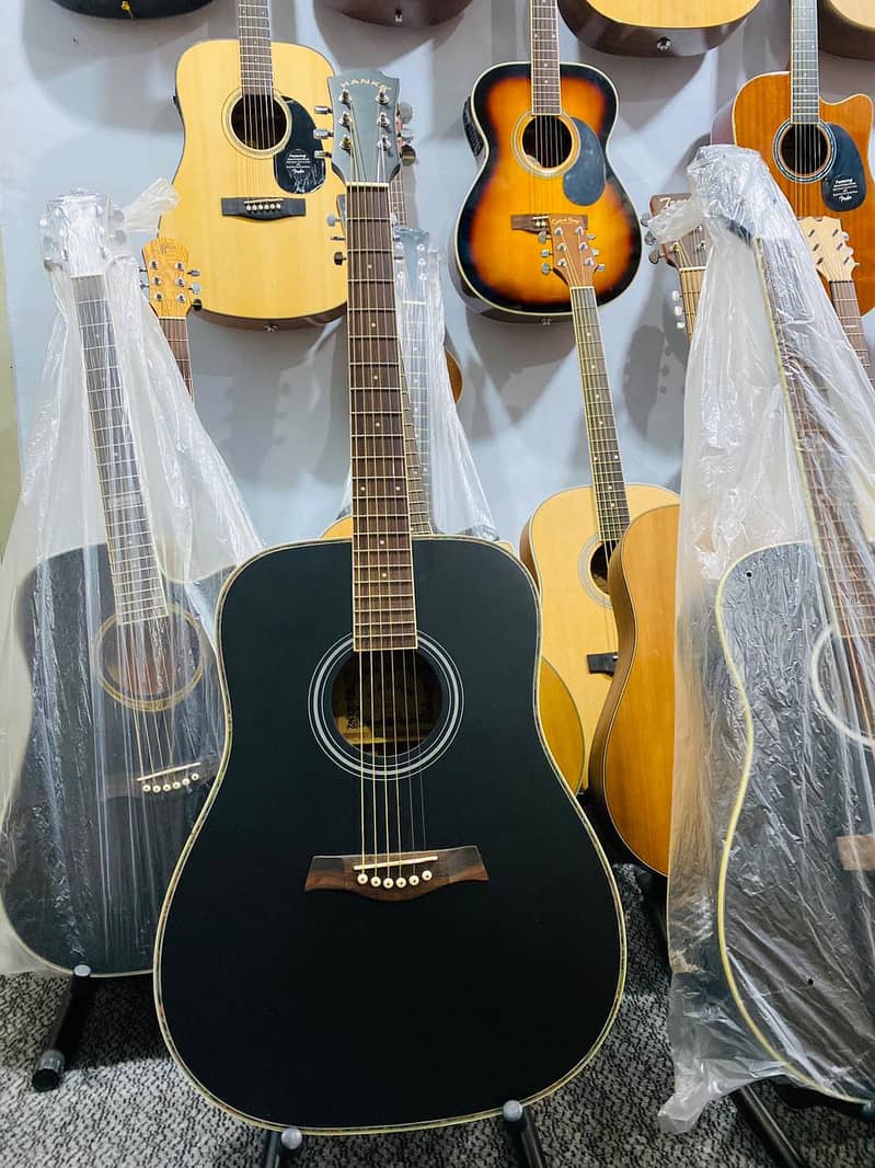 Fender Taylor Yamaha Acoustic Electric guitars violins ukuleles 18