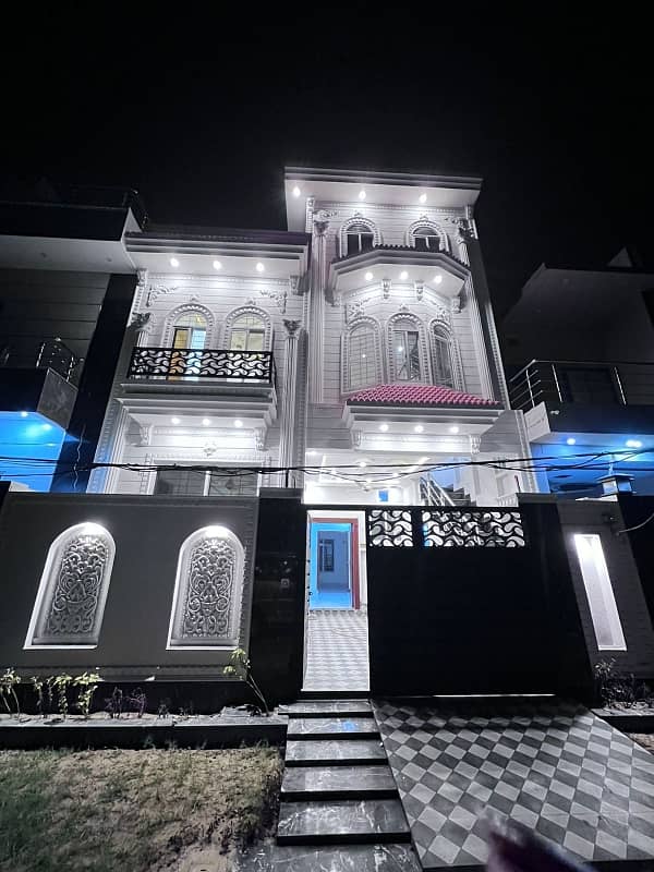 5 Marla Brand new house Available for rent in bismillah housing scheme 1
