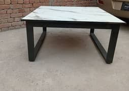 Brand new Square Centre Table, Coffee Table, Marble design.
