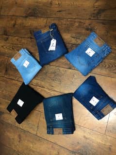 Kids & boys stretchable export quality denim jeans 0