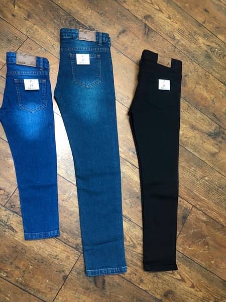 Kids & boys stretchable export quality denim jeans 1