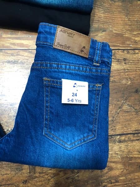 Kids & boys stretchable export quality denim jeans 9