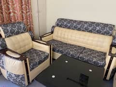 sofa set 6 seater with table