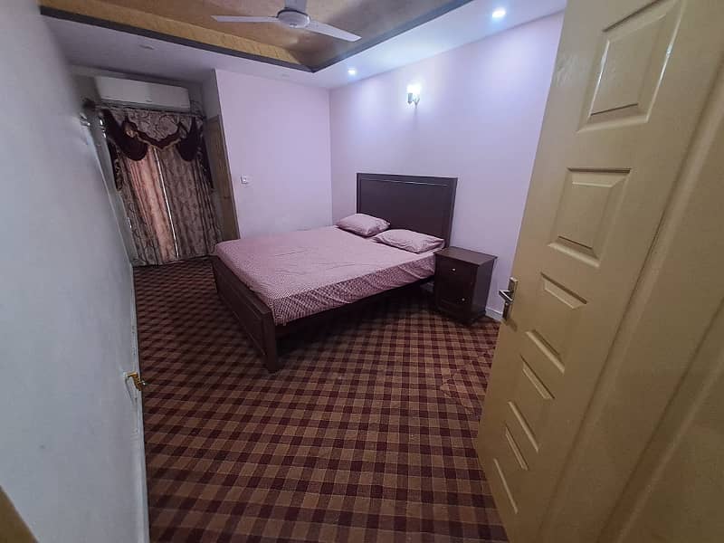 3 Bed Furnished Apartment. On 3rd Floor Available. For Rent In City Centre ll D-17 Islamabad. 2