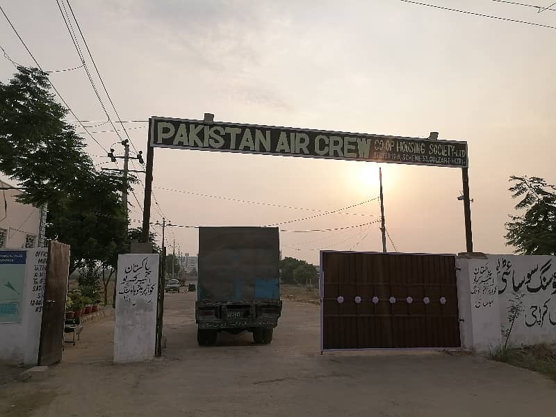 Pakistan Air Crew Cooperative Housing Society Residential Plot Sized 600 Square Yards Is Available 0