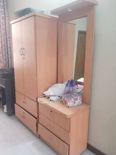 Cupboard and Dressing Table for sale