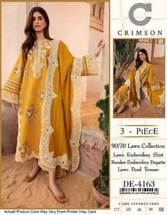 *Luxury Eid Embroidered Collection*
*Best Quality Airjet Lawn (90/70)*