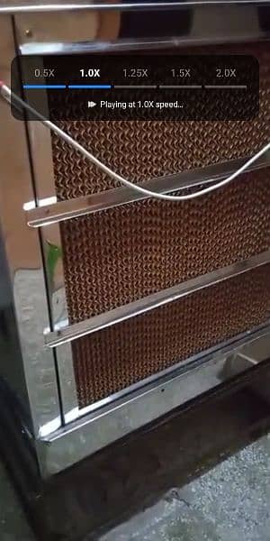stainless steel body air cooler. 1
