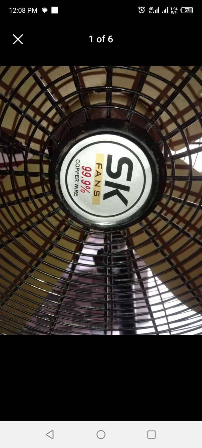 SK FAN BIG SIZE 99.9% COPPER WIRE 3