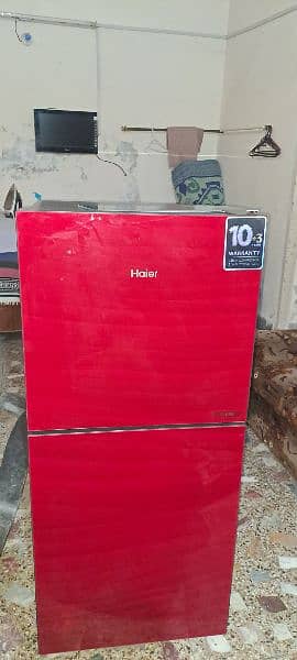 Haier Mini fridge with warranty cards 1