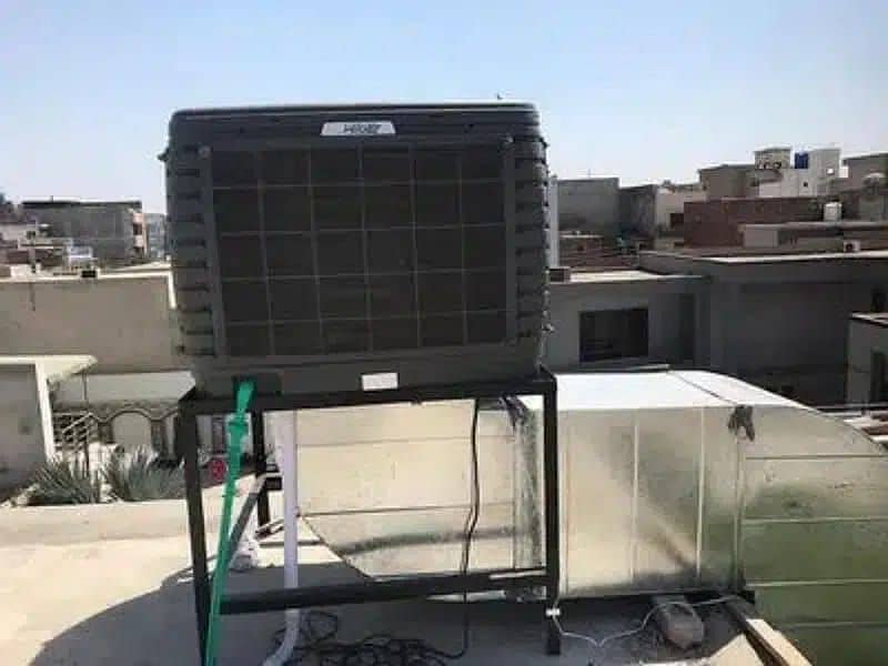 Evaporative Cooler , Cooling And Ducting Sysytem 7