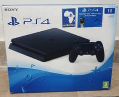 Ps4 Slim 500 gb with Orignal Box Available 2 Controllers and 2 CD 0