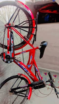 sports cycle red colour 1 year use all ok.