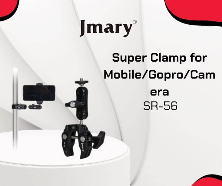 Jmary Mount For GoPro, iPhone, Mobile 0324-9107656 4