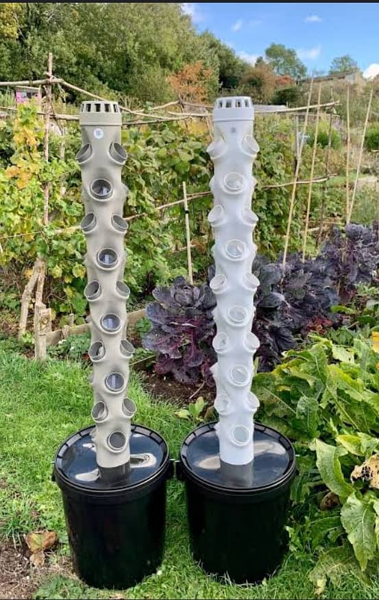 Garden Hydroponic Growing System Vertical Tower - Vegetable Pla 9