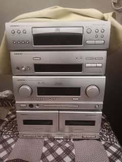 ONKYO Amplifier,Eqlizer, Tape Dubbing,CD and speakers 0