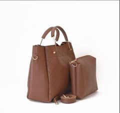 2 pc Leather bags 20% OFF 4000