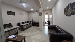 650 Sqft 2nd Floor Fully Furnished Office Available On Rent Located In I-8 Markaz 0