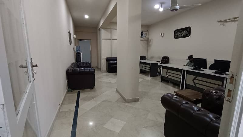 650 Sqft 2nd Floor Fully Furnished Office Available On Rent Located In I-8 Markaz 1