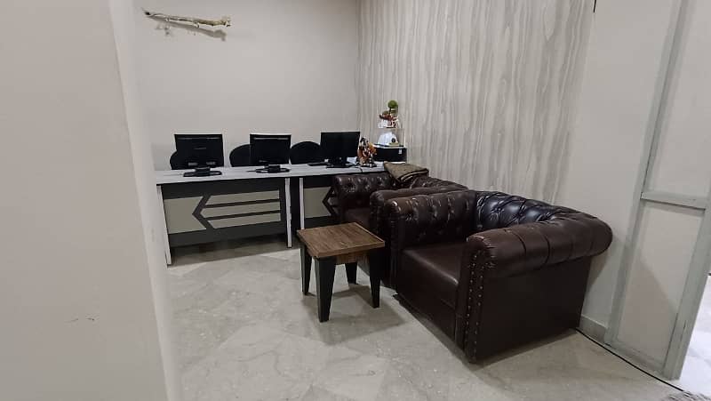 650 Sqft 2nd Floor Fully Furnished Office Available On Rent Located In I-8 Markaz 4