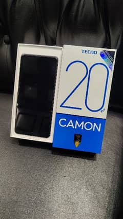 Tecno Camon 20 Pro 5 Months Warranty Box All Accessories